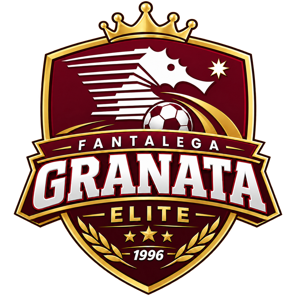 Fantalega Granata Elite Official Crest 1996